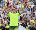 US Open PHOTOS: Del Potro in quarters after Thiem retires; Halep advances