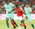 2018 WC qualifiers: Swiss stun Portugal; Otamendi equaliser saves Argentina