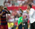 Barcelona's players unhappy with coach Enrique?