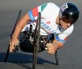 Paralympics: Racing driver Zanardi wins gold, 15 years after losing legs