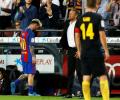 La Liga: Barca held by Atletico after Messi limps off; Real drop points