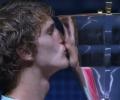 Zverev shocks Wawrinka to win St Petersburg Open