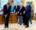 Obama, Woods remember Palmer as 'pioneer' in golf