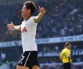 EPL PHOTOS: Tottenham crush Watford to close gap; Liverpool rally to down Stoke