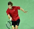 Davis Cup: Goffin sends Belgium into semi-final against Australia