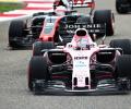 Formula One: Force India log points in second straight race