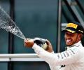 F1 PHOTOS: Hamilton pips Vettel to win Chinese GP