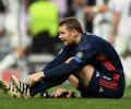 Sports Shorts: Bayern keeper breaks foot; Djokovic survives shock