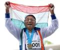 This inspirational 100-year old from Punjab was just short of Bolt's record mark!