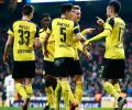 Sports Shorts: Dortmund stun Bayern; PSG sweep aside Monaco