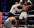 Sensational victory! Anthony Joshua knocks out Wladimir Klitschko