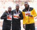 Bolt says 'Gatlin deserves to be here' after facing more jeers on podium