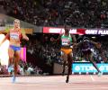 PHOTOS, World C'ships: Bowie snatches 100m gold; Kiwi Walsh takes shot gold