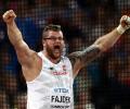 World Athletics PHOTOS: Golden hat-trick for Poland's Fajdek