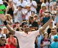 Federer cruises to semis; Wozniacki upsets World No 1 Pliskova