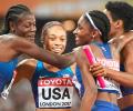 World Athletics PIX: US reclaim 4x400m title, more injury woe for Jamaica