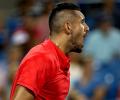 Kyrgios sweeps away Nadal in Cincinnati quarters