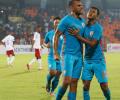 Indian football team rewrite history