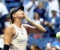 Sharapova feels the love, respect from fans and fellow players