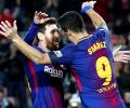 PHOTOS: Barca extend La Liga lead; Hertha stun Leipzig