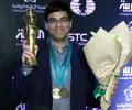 Fantastic feeling to finish on the podium in Rapid and Blitz: Anand