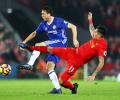 EPL PHOTOS: Chelsea held by Liverpool, Arsenal stunned by Watford