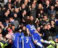 EPL PHOTOS: Chelsea crush Arsenal, Liverpool lose