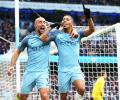 EPL: Jesus to City's rescue in late win over Swansea