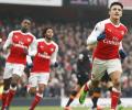 EPL: Sanchez double lifts Arsenal gloom, United make it sweet 16