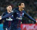 PIX: Birthday boys Di Maria, Cavani help PSG thrash Barca; Benfica win