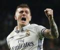 Champions League PIX: Real fight back to beat Napoli 3-1; Bayern rout sorry Arsenal