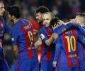 La Liga: Messi penalty rescues Barcelona