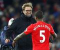 EPL: Wijnaldum header gives Liverpool win over Man City