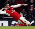 EPL: Giroud gem inspires Arsenal, Spurs rout Watford