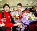 Oscar arrives in China to Shanghai SIPG fans cheers