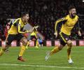 PHOTOS: Arsenal's stunning comeback to snatch draw at Bournemouth