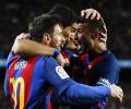 PHOTOS: Messi fires Barca to victory, Southampton stun Liverpool