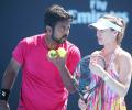 India at Australian Open: Paes-Hingis pair out