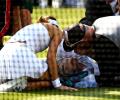 Mattek-Sands hospitalised screaming in pain after Wimbledon fall