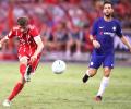 Football Briefs: Muller double helps Bayern see off Chelsea in Singapore