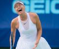 Sharapova reacts to criticism from Eugenie Bouchard & co