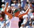 Unseeded Ostapenko stuns Halep to win French Open crown