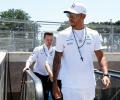 Sort it 'face to face' like men: Hamilton tells Vettel over Azerbaijan blow-up