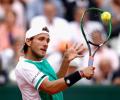 Tennis round-up: Defending champ Pouille out of Hungarian Open