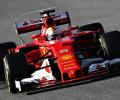 Ferrari's Italian stallion has a spring in its step