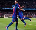 La Liga: Messi at double as Barca beat Valencia, Atletico see off stuttering Sevilla