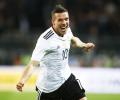 Friendly: Germany's Podolski bids goodbye with stunning winner over England