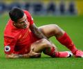 EPL: Liverpool's Coutinho hopeful of quick return after leg injury