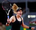 'Motivated' Bouchard claims victory over Sharapova in thriller