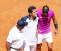 Nadal through to last-16 in Rome after Almagro retires with injury